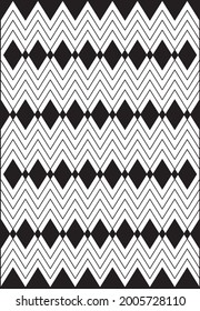 Abstract black and white pattern high resolution vector eps file