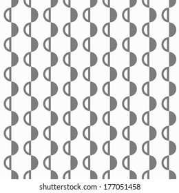 Abstract black and white pattern with semi-spheres