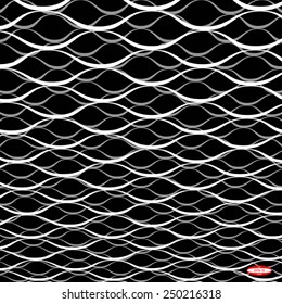 abstract black white pattern. vector