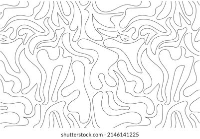 Resumen de patrón blanco y negro, ilustración vectorial, patrón geométrico sin costuras.