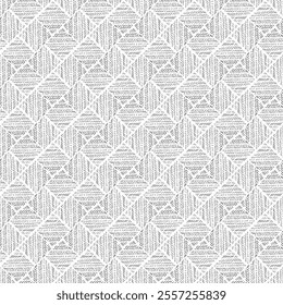 Abstract black and white repeating background