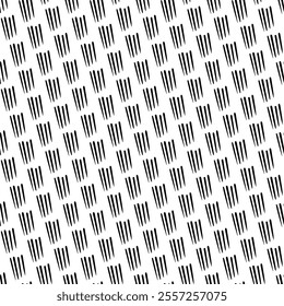 Abstract black and white repeating background