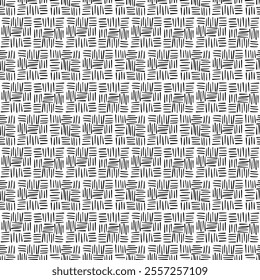 Abstract black and white repeating background