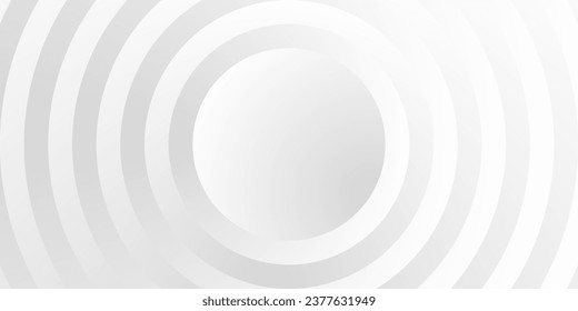 Abstract black and white round background with concentric circles. Vector illustration. hand drawn, not AI
