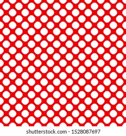 Abstract black and white round illustration. Geometric seamless pattern with polka dots ornament. Template design for web page, textures, card, poster.