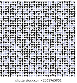 Abstract Black and White Rounded Rectangle Pattern