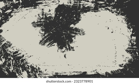 Abstrakter schwarz-weißer Scratch-Grunge-Design-Hintergrund