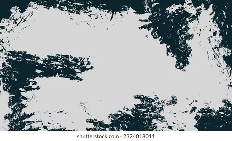 Abstract Black White Scratch Grunge Design Background