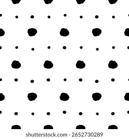 Fondo inconsútil blanco y negro Abstractas