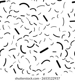 Abstract black and white seamless background