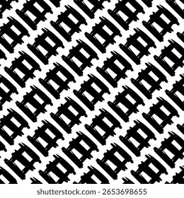 Fundo sem costura preto e branco abstrato
