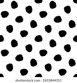 Fondo inconsútil blanco y negro Abstractas