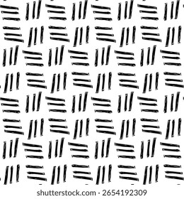 Abstract black and white seamless background