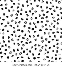 Abstract black and white seamless background