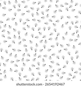 Fondo inconsútil blanco y negro Abstractas