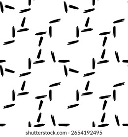 Fondo inconsútil blanco y negro Abstractas