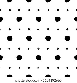 Fondo inconsútil blanco y negro Abstractas