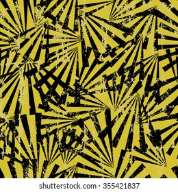 abstract black and white seamless background, vector, fictional artwork