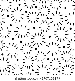 ABSTRACTAS Patrón sin fisuras en BLANCO Y NEGRO simple moderno fondo limpio adorno elemento diseño Fondo de pantalla telón de fondo moderno minimalista textura decorativa dibujado a mano