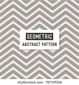 Abstract black and white seamless pattern.