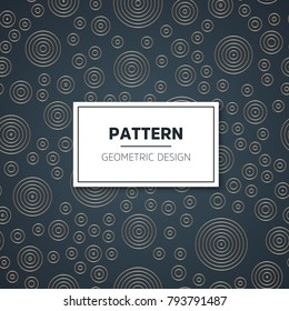 Abstract black and white seamless pattern.