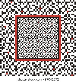 Abstract black and white seamless pattern mosaic. Vector dots background.