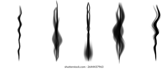 Formas abstratas em preto e branco criam um arranjo visual dinâmico adequado para interpretação artística.