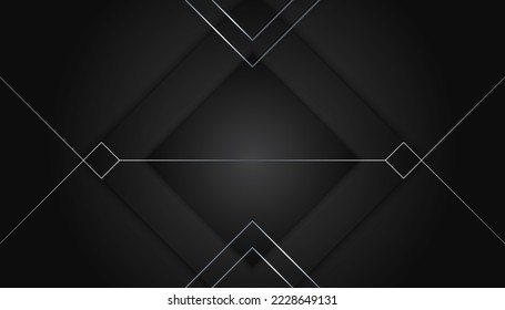 abstract black white and silver background
