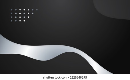 fondo abstracto en blanco y plateado