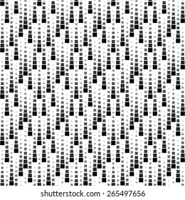 abstract black and white spotty seamless pattern