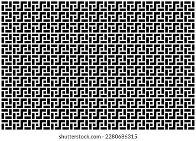 
Abstract black and white square background is perfect for your bedroom wall