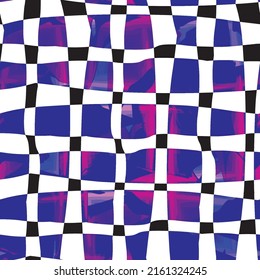 abstract black and white square seamless pattern with colorful background. interior design wallpaper. wallpaper decorative. Fashion design for your textile and fabric or wrapping. banner template 