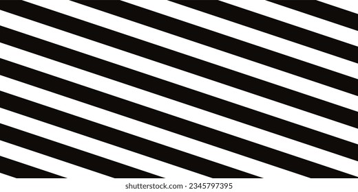 Abstrakter Schwarz-Weiß-Streifen. Die geometrische Linie des Backdrop, optische Illusion für Banner, Poster, Cover, Web. 3d Optische Op Art in Vektorgrafik. 