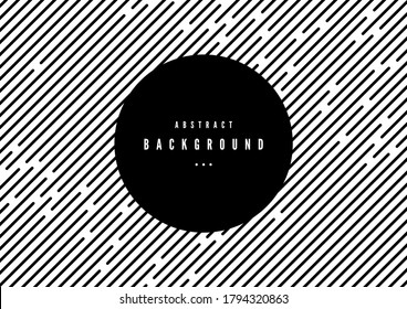 Abstract black and white stripe line background. Design geometrical. white and gray gradient color background.