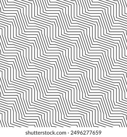 Abstract black white stripe line. Geometric texture background. Vector abstract design element