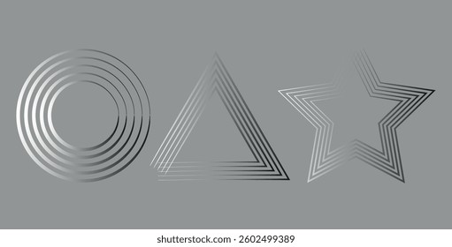 abstract black white stripe line. geometric hexagon texture background. polygon pattern. retro styled concept