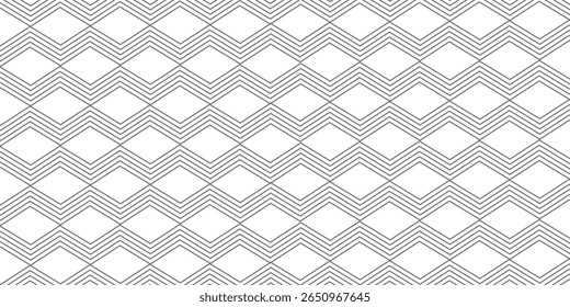 abstract black white stripe line. geometric triangle texture background. hexagon pattern. retro styled concept.