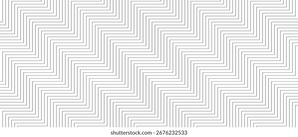 linha de faixa branca preta abstrata. fundo de textura ziguezague geométrica. padrão tradicional. conceito com estilo retrô.