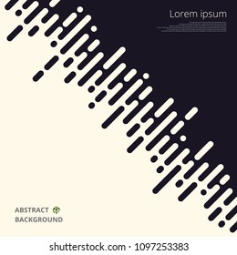 Abstract of black and white stripe lines for business presentation background, Illustration vector eps10