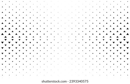 Abstract black and white template geometric triangle shape vector background