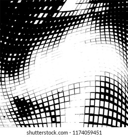 Abstract black and white texture for printing. Monochrome grunge background. The chaotic pattern of different elements