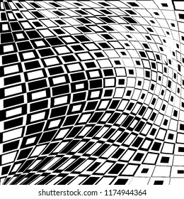 Abstract black and white texture for printing. Monochrome grunge background. The chaotic pattern of different elements