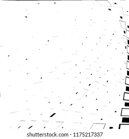 Abstract black and white texture for printing. Monochrome grunge background. The chaotic pattern of different elements