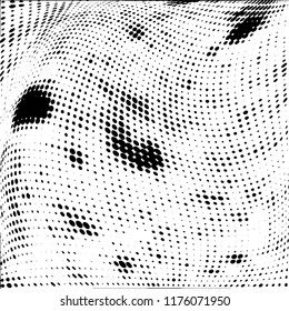 Abstract black and white texture for printing. Monochrome grunge background. The chaotic pattern of different elements