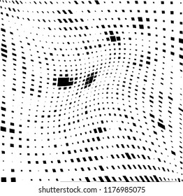 Abstract black and white texture for printing. Monochrome grunge background. The chaotic pattern of different elements