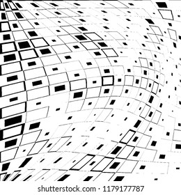 Abstract black and white texture for printing. Monochrome grunge background. The chaotic pattern of different elements