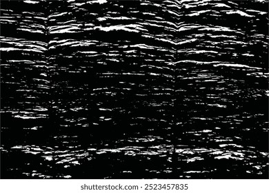 Abstract Black and White Textures: Liquid Patterns, Static Noise, and Rippled Ink Brush Designs