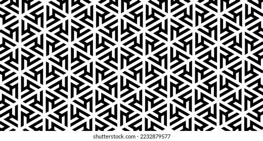 abstract black white triangle, geometric texture background, polygon pattern, network concept