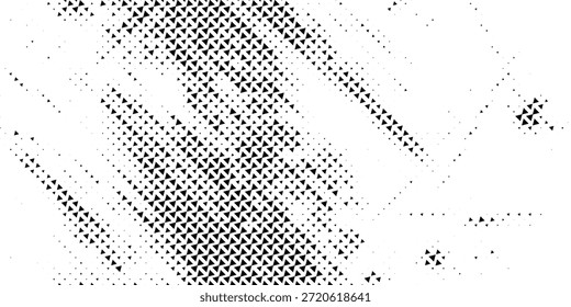 Abstractas fondo de semitono triángulo blanco y negro con textura de patrón geométrico. Traje para el Anuncio, el Web, el folleto, el panfleto y la presentación