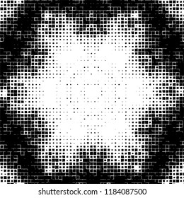 Abstract black and white vector background